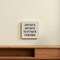 Funny Retired Quote Sign 'I Don't Want To, I Don't Have To, You Can't Make Me' Knotty Pine